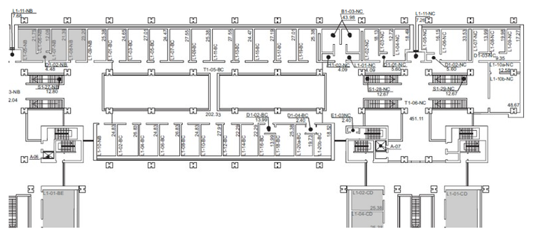 Primo piano - settore nord-est