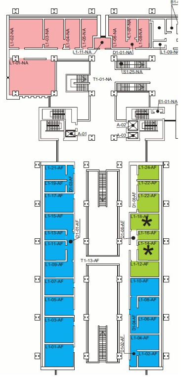 Primo piano - settore nord-ovest